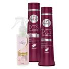 Kit Pós Progressiva Shampoo + Cond 500ml + Finalizador Obrigatório Lourre 120ml