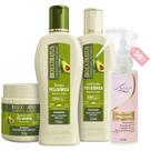 Kit Pós Química 1 Shampoo 1 Cond 1 Banho 250ml + Finalizador Obrigatório Lourre 120ml