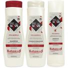 Kit Pós Química Renove Shampoo + Condicionador 500ml + Leave In 200ml Bothanico