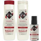 Kit Pós Química Renove Shampoo + Condicionador 500ml + Sérum 30ml Bothanico