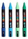 KIT POSCA PC-5M Tons Azul, Azul Claro, Verde, Verde Claro KIT POSCA PC-5M Tons Azul, Azul Claro, Verde, Verde Claro