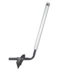 Kit Post Guide-On C.E. Smith Company em PVC branco angular de 40 cm