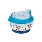 Kit Pote Papinha c/ Amassador 300ml Bebê Mickey Minnie Baby - Plasútil Kit Pote Papinha c/ Amassador 300ml Bebê Mickey Minnie Baby - Plasútil