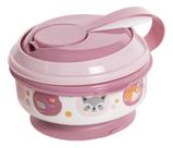 Kit pote papinha sopa com amassador ventosa para bebe passeio introdução alimentar livre de BPA