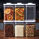 Kit Potes com Tampa Hermética 6pçs Oxo POP 1L Quadrado Despensa Organizada e Alimentos Sempre Frescos