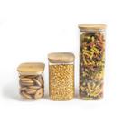 Kit Potes de Mantimento Quad Flex 800/1100/1900ml - 3 pçs Oikos Kit Potes de Mantimento Quad Flex 800/1100/1900ml - 3 pçs Oikos
