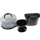 Kit Potes Filtro de café Boleira Preto da Plasútil 3 Peças