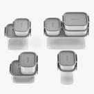 Kit Potes Herméticos Electrolux 10 Peças Cinza BPA Free com Vedação para Alimentos