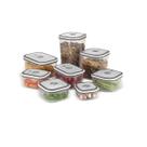 Kit Potes Herméticos Plásticos Cinza 8 Unidades Electrolux