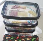 Kit potes organizador hermeticos