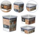 Kit Potes Organizadores de Cozinha Armários 830/1060/1700 ml