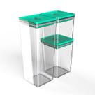 Kit Potes Organizadores Herméticos Dubai Unitermi 5 Litros com Tampa Vedação para Mantimentos Cozinha Modular Kit Potes Organizadores Herméticos Dubai Unitermi 5 Litros com Tampa Vedação para Mantimentos Cozinha Modular