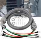 Kit Power Whip Kimbluth 1/2" 4 pés fio THHN 10 AWG Kit Power Whip Kimbluth 1/2" 4 pés fio THHN 10 AWG