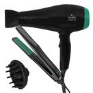 Kit Prancha e Secador de Cabelo Babosa