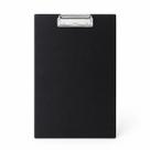 Kit Prancheta A4 Portátil Oficio MDF Preto c/ Prendedor 4 Unidades Gv Office
