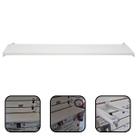 Kit Prateleira MDF 20x90 Branco + Suporte Canaletado Direto e Esquerdo