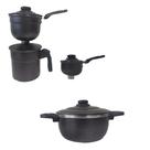 Kit Prático de Duas Panelas eficaz para amentes da cozinha