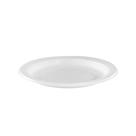 Kit Prato Descartável 26 Cm PR26 BR 10 Un Reforçado Branco Para Festas Eventos Lanches