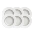 Kit Prato Fundo Tramontina Maria Augusta em Porcelana 23 cm 06 Peças