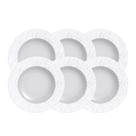 Kit Prato Fundo Tramontina Marie em Porcelana Decorada 23 cm 06 Peças