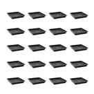 Kit Prato Quadrado para Vaso 17 cm Nutriplan - 24 Unidades