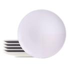 Kit Prato Raso Tramontina Grid Em Porcelana 28 Cm 06 Peças Tramontina