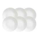 Kit Prato Raso Tramontina Leonora em Porcelana 25 cm 06 Peças Kit Prato Raso Tramontina Leonora em Porcelana 25 cm 06 Peças
