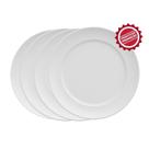 Kit prato raso versa porcelana 4 peças Kit prato raso versa porcelana 4 peças
