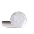 Kit Prato Sobremesa Tramontina Arbo Em Porcelana Decorada 19 Cm 6 Peças Tramontina
