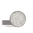 Kit Prato Sobremesa Tramontina Floralis em Porcelana Decorada 19 cm 6 Peças