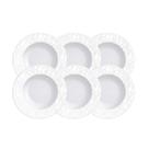 Kit Prato Sobremesa Tramontina Marie Em Porcelana Decorada 21 Cm 06 Peças Tramontina Kit Prato Sobremesa Tramontina Marie Em Porcelana Decorada 21 Cm 06 Peças Tramontina