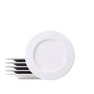 Kit Prato Sobremesa Tramontina Nexus em Porcelana Decorada 21 cm 06 Peças