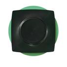 Kit Pratos Quadrado Plástico Refeiçao PLASTICO BRILHANTE ELEGANTE