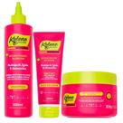 Kit Pré-Shampoo + Shampoo + Manteiga Kolene Danos Extremos Reconstrução Nutritiva