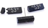 Kit Precificador - Preço para Vitrine (Preto com Branco) - 510 Peças em Plástico ABS