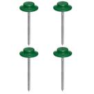 Kit Prego Fácil 72 Unidades Onduline Verde Fixação Telhad Kit Prego Fácil 72 Unidades Onduline Verde Fixação Telhad