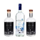 Kit Premium: 2 Cachaças Prata Dona Cris + Vodka Mustique