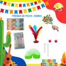 Kit prenda festa junina com 7 itens