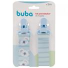 Kit Prendedor Chupeta Buba C/2 +3m Azul Coala 14497
