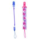 Kit Prendedor Mola E Prendedor Estampado Pietra Baby Menimo Menina Infantil Corrente Cordão Bebê Criança Feminino Masculino Animal