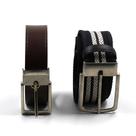 Kit Presente 2 Cintos Masculinos Dupla Face