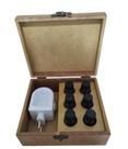 Kit Presente + 6 Aromas + 1 Difusor Aromatizador Eletrico Bivolt 30ml + Estojo Luxuoso Personalizado