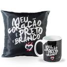 Kit Presente Almofada e Caneca Corinthians Oficial Licenciado Sude