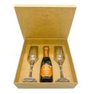 Kit Presente Aurora Boreal Baby Prosecco + 2 Taças
