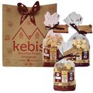 Kit presente Biscoito caseiro Casadinho, Beijnho, Chocolate