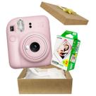 Kit Presente Câmera Instantânea Instax Mini 12 Com 20 Fotos ROSA