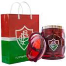 Kit Presente Caneca Térmica Sacola Fluminense Grená 450ml