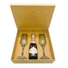 Kit Presente Chandon Baby Brut Rosé + 2 Taças