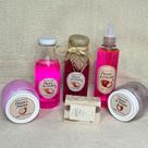 Kit presente Cuidado Corporal Completo Body Splash, Hidratante, Sabonete e Mais