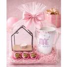 Kit Presente Dia das Mães Caneca Plástico 430ml Luminária Porta Vela Camiseta T-shirt Chocolate Kit Presente Dia das Mães Caneca Plástico 430ml Luminária Porta Vela Camiseta T-shirt Chocolate